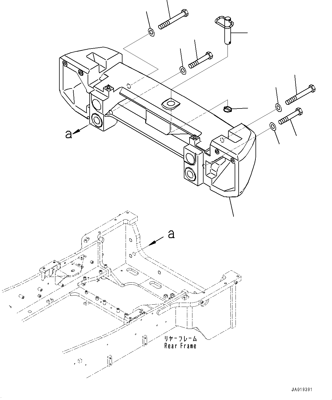 Weight, 896Kg 421-46-55170 KOMATSU