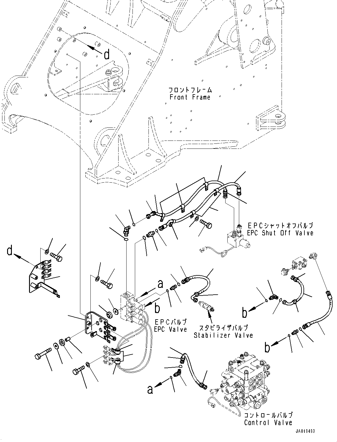 Шланг 423-62-62480 KOMATSU