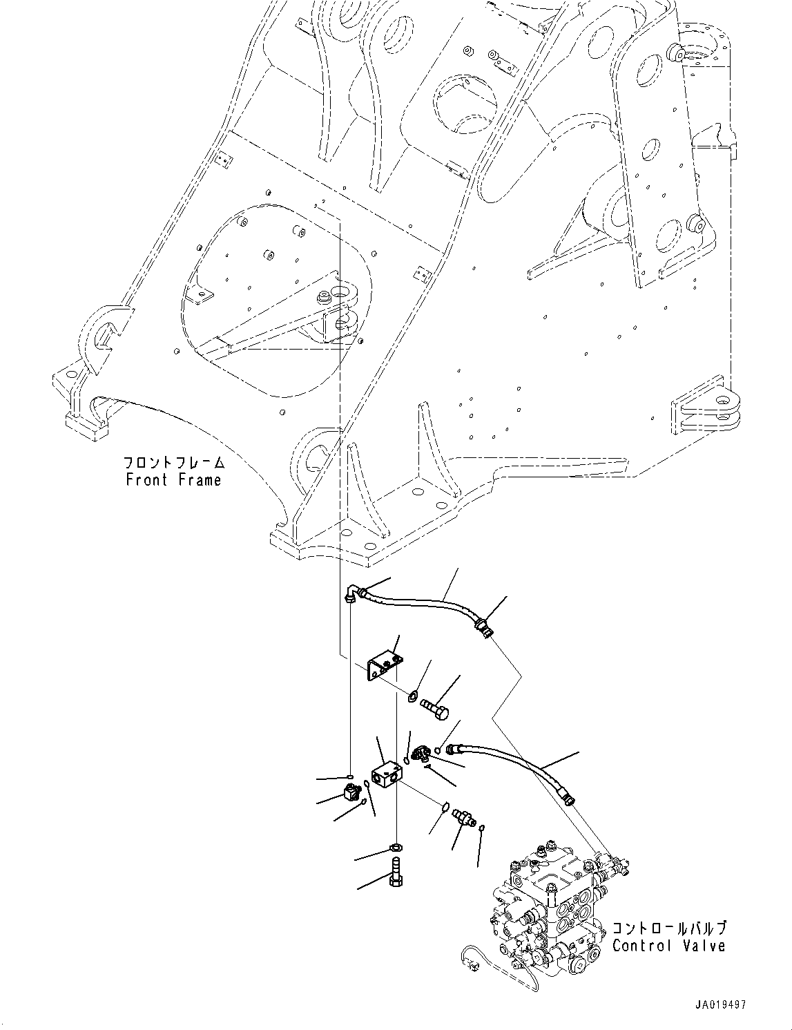 Шланг 423-62-62440 KOMATSU
