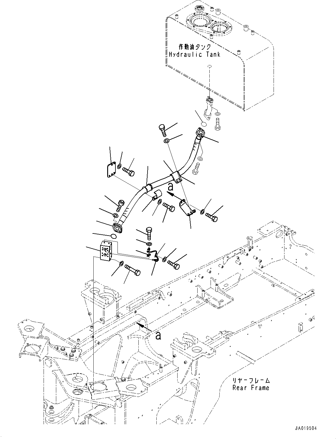 Шланг 423-62-62520 KOMATSU