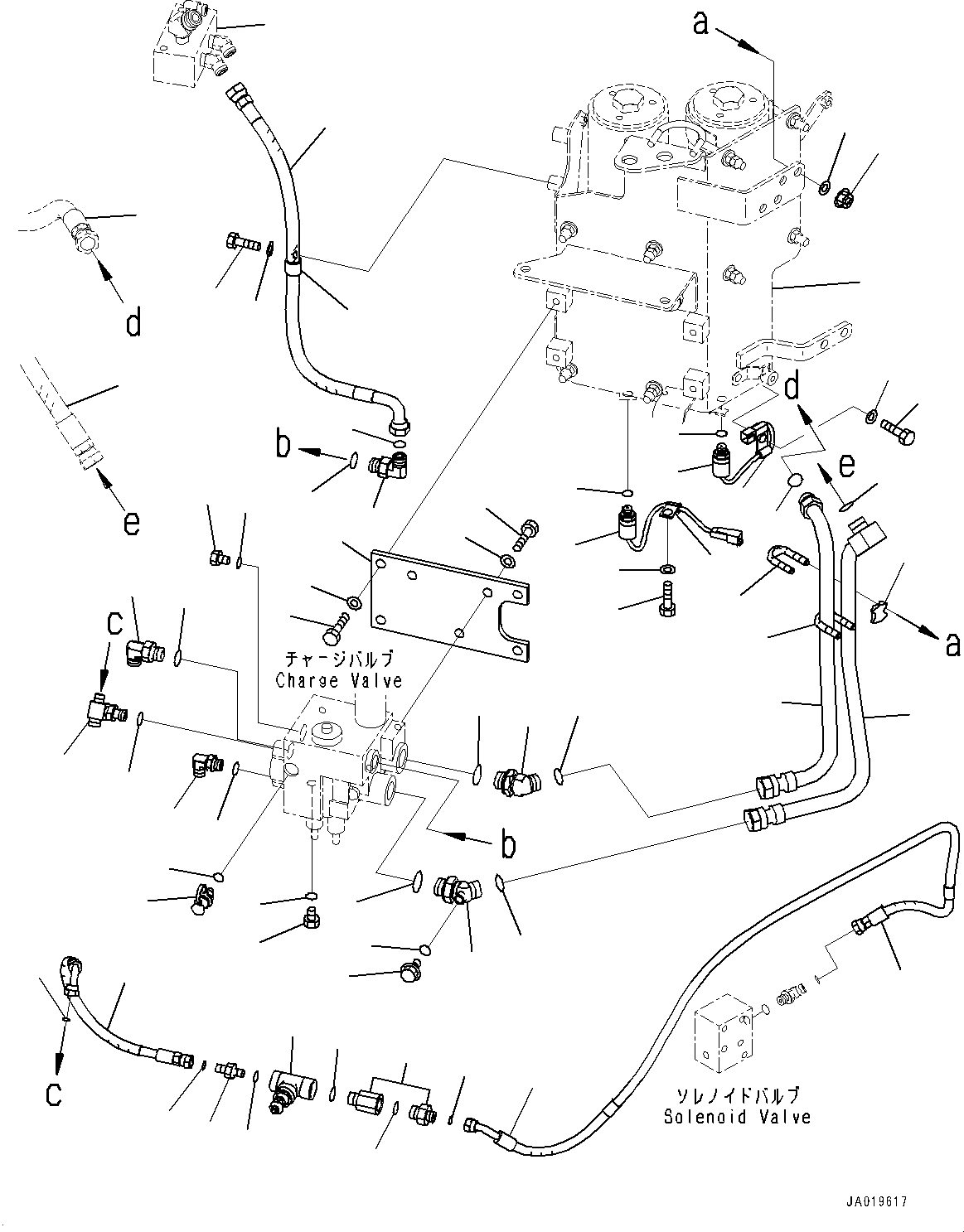 Трубка 423-43-61171 KOMATSU