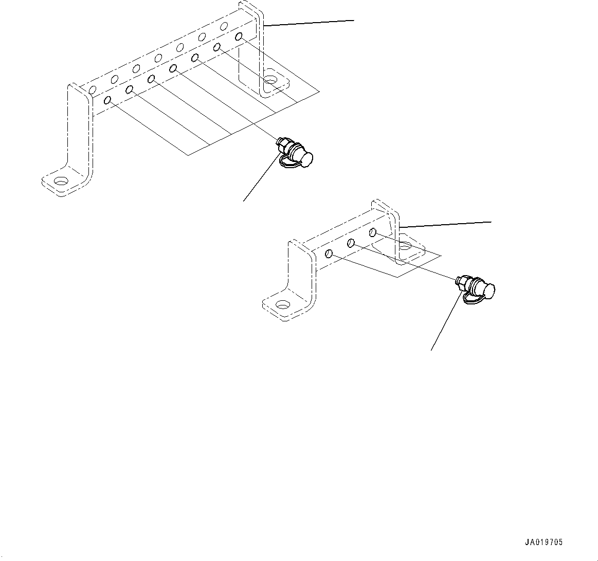 Block(Power Train,Piping) (154-49-85371) KOMATSU