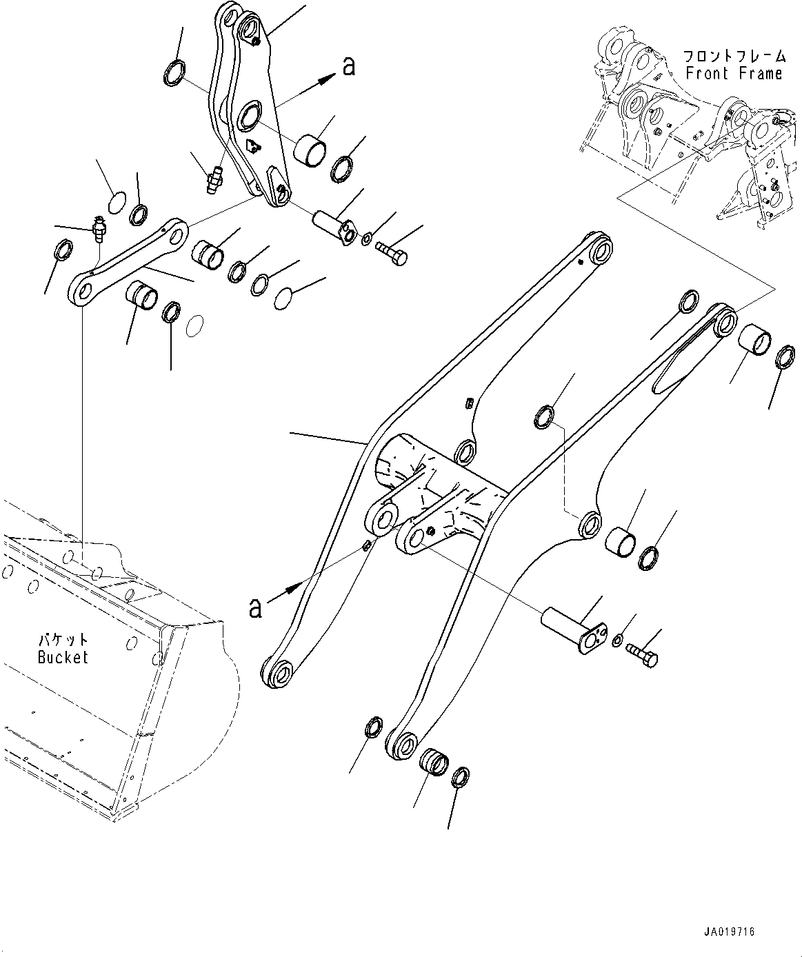 Boom Assembly 421-850-5101 KOMATSU