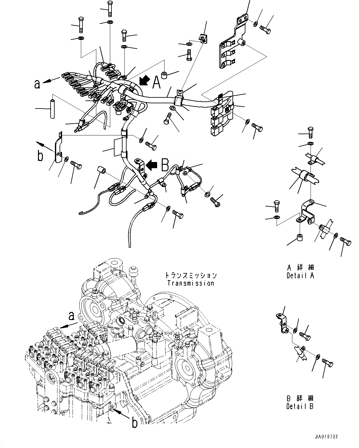 Жгут проводов 23B-06-83141 KOMATSU