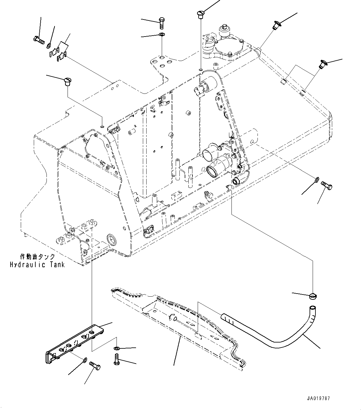 Регулировочная прокладка T=0,5 мм 13Y-60-24031 KOMATSU