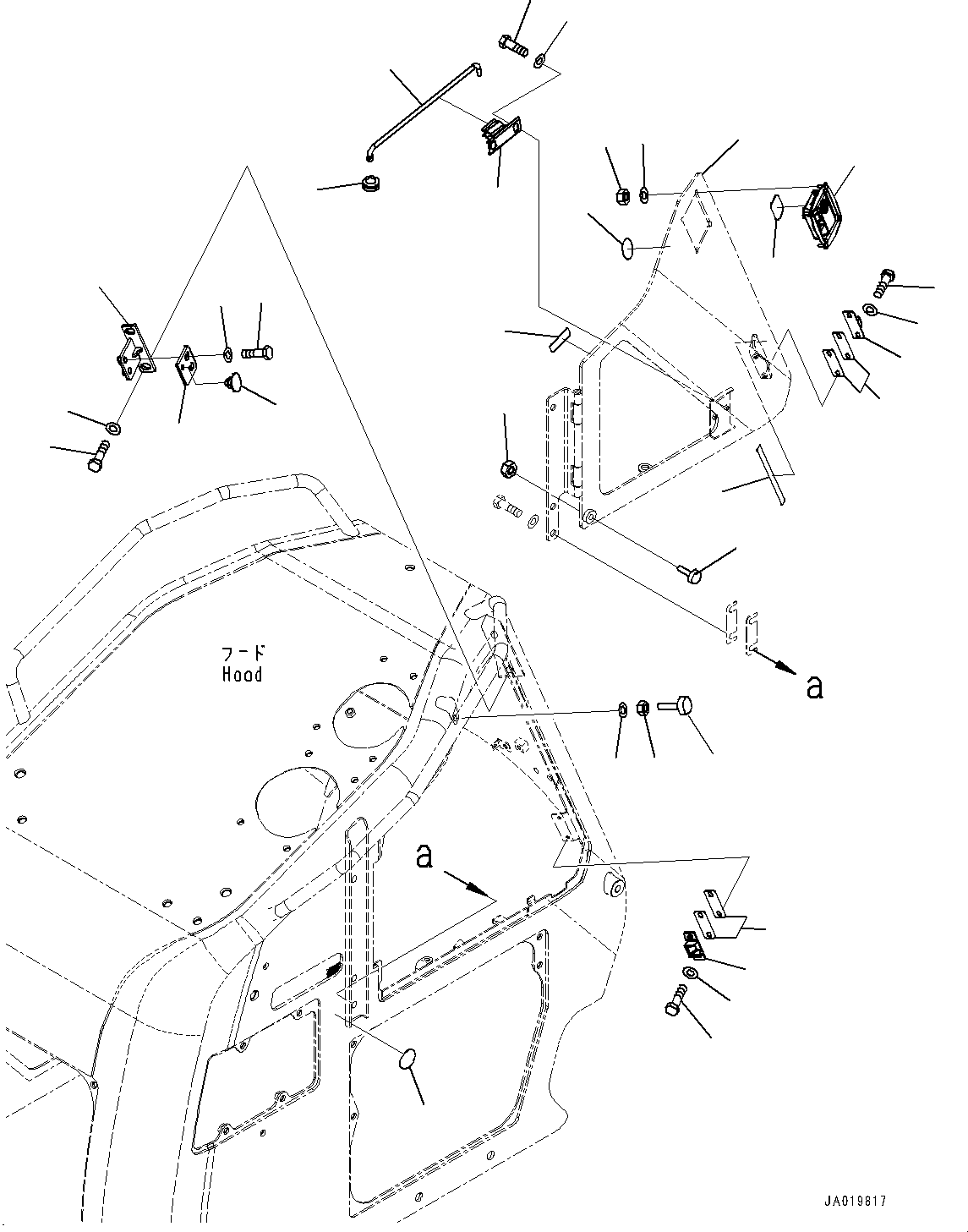 Уплотнение 13Y-54-22210 KOMATSU