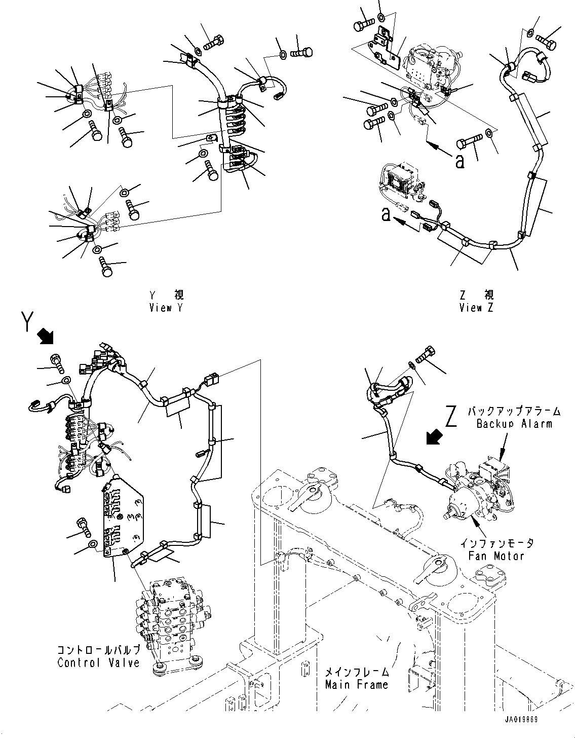 Жгут проводов 13Y-06-21811 KOMATSU