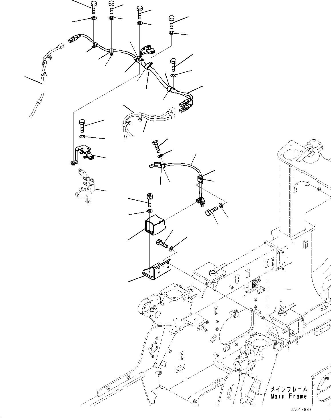 Жгут проводов 13Y-06-25311 KOMATSU