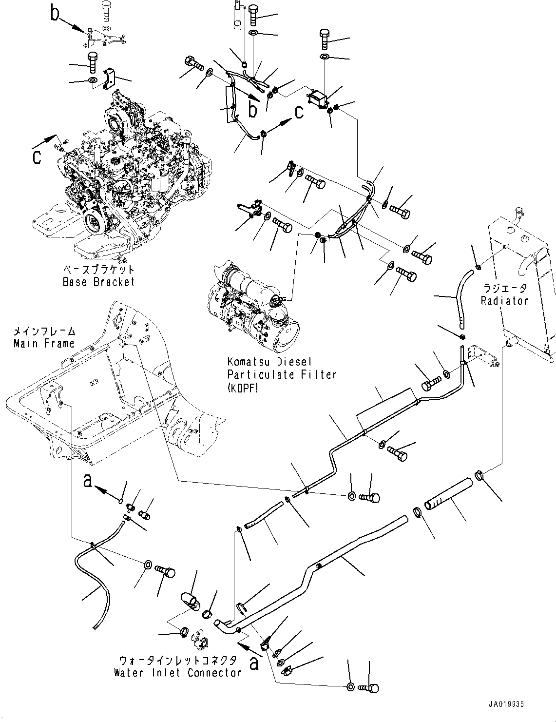 Бак 13Y-01-21230 KOMATSU