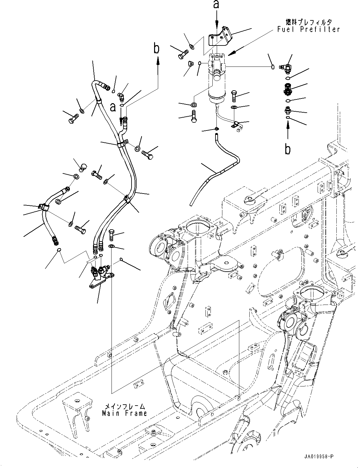 Шланг 13Y-04-22232 KOMATSU