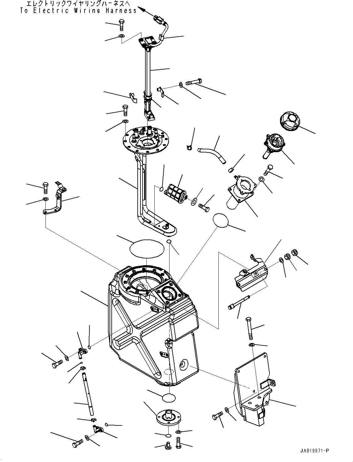 Sensor, DEF Tank 600-816-2220 KOMATSU
