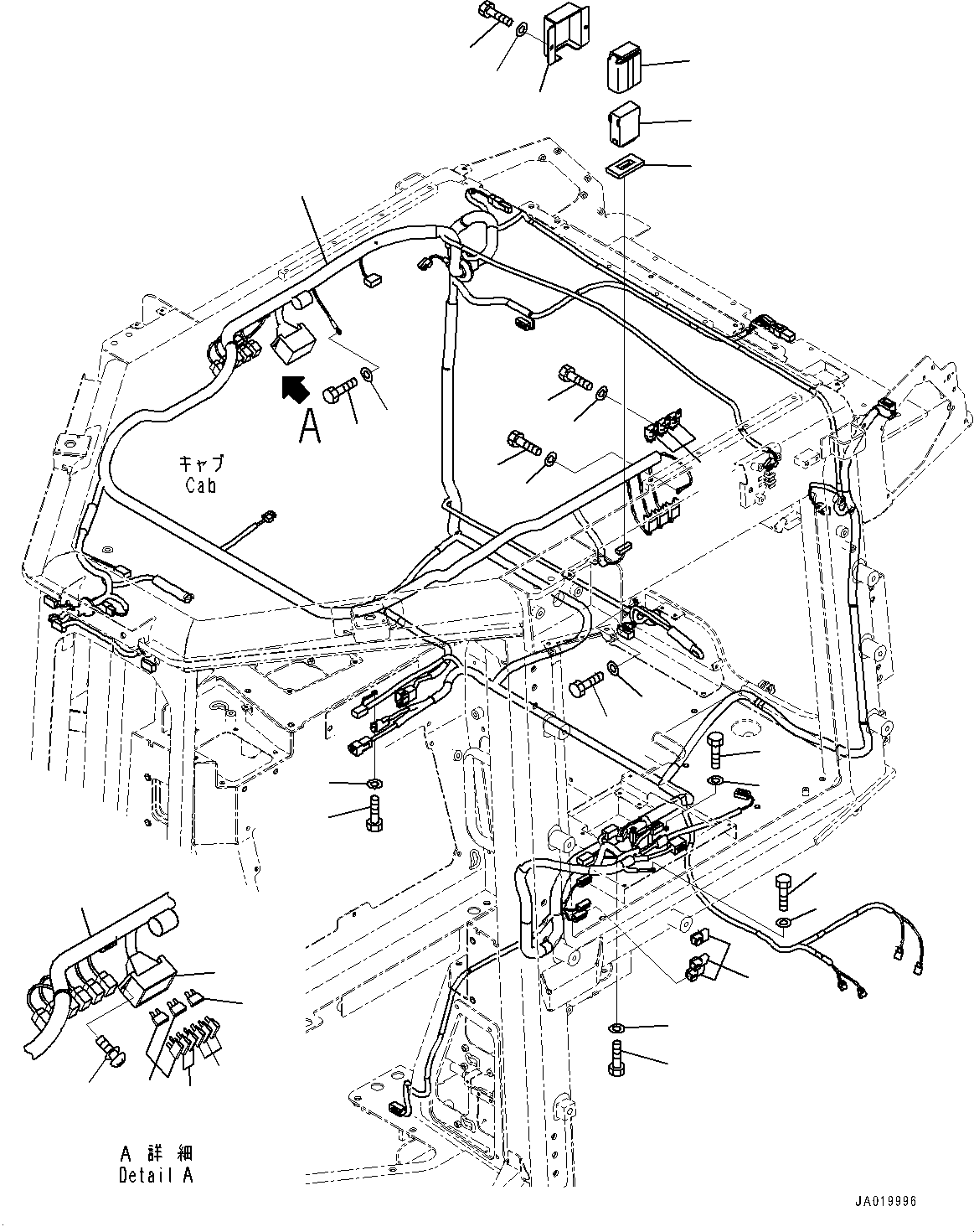 Жгут проводов 12Y-06-36121 KOMATSU