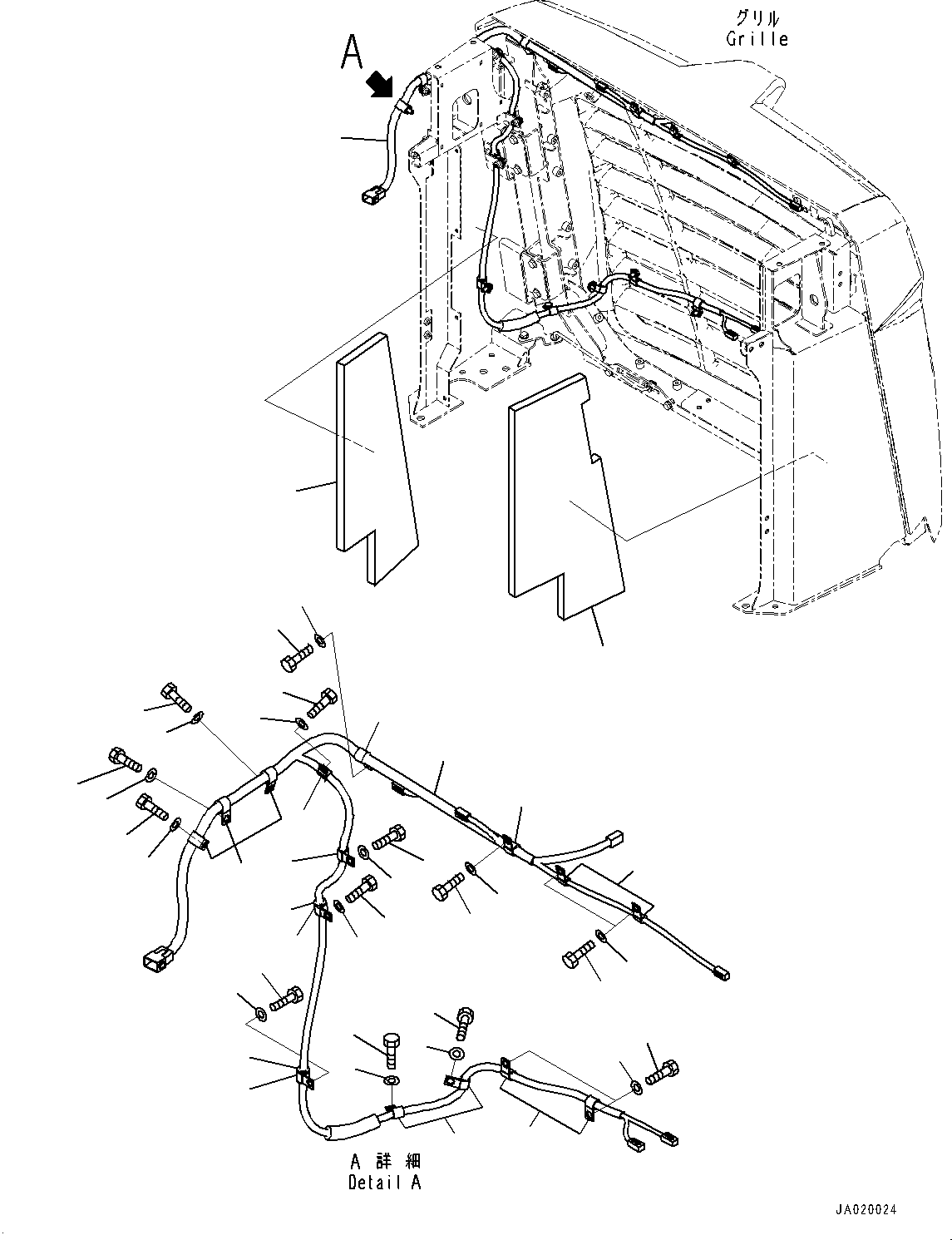 Лист 421-Z84-6130 KOMATSU