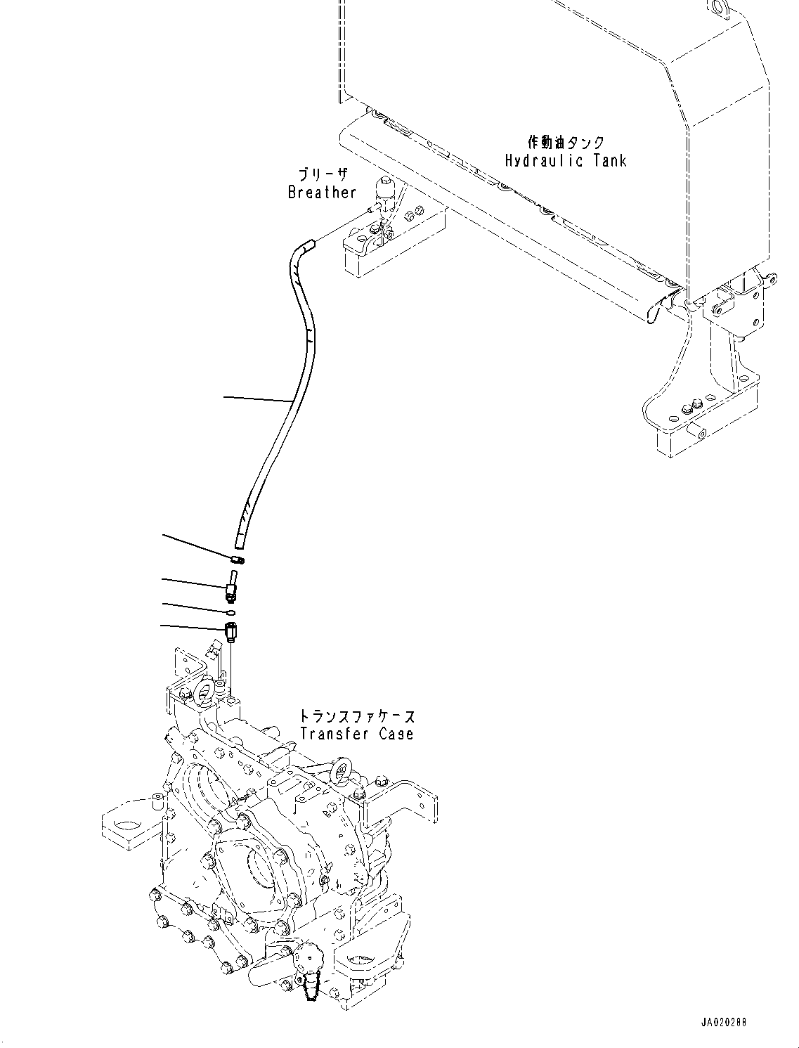 Шланг 418-16-51110 KOMATSU