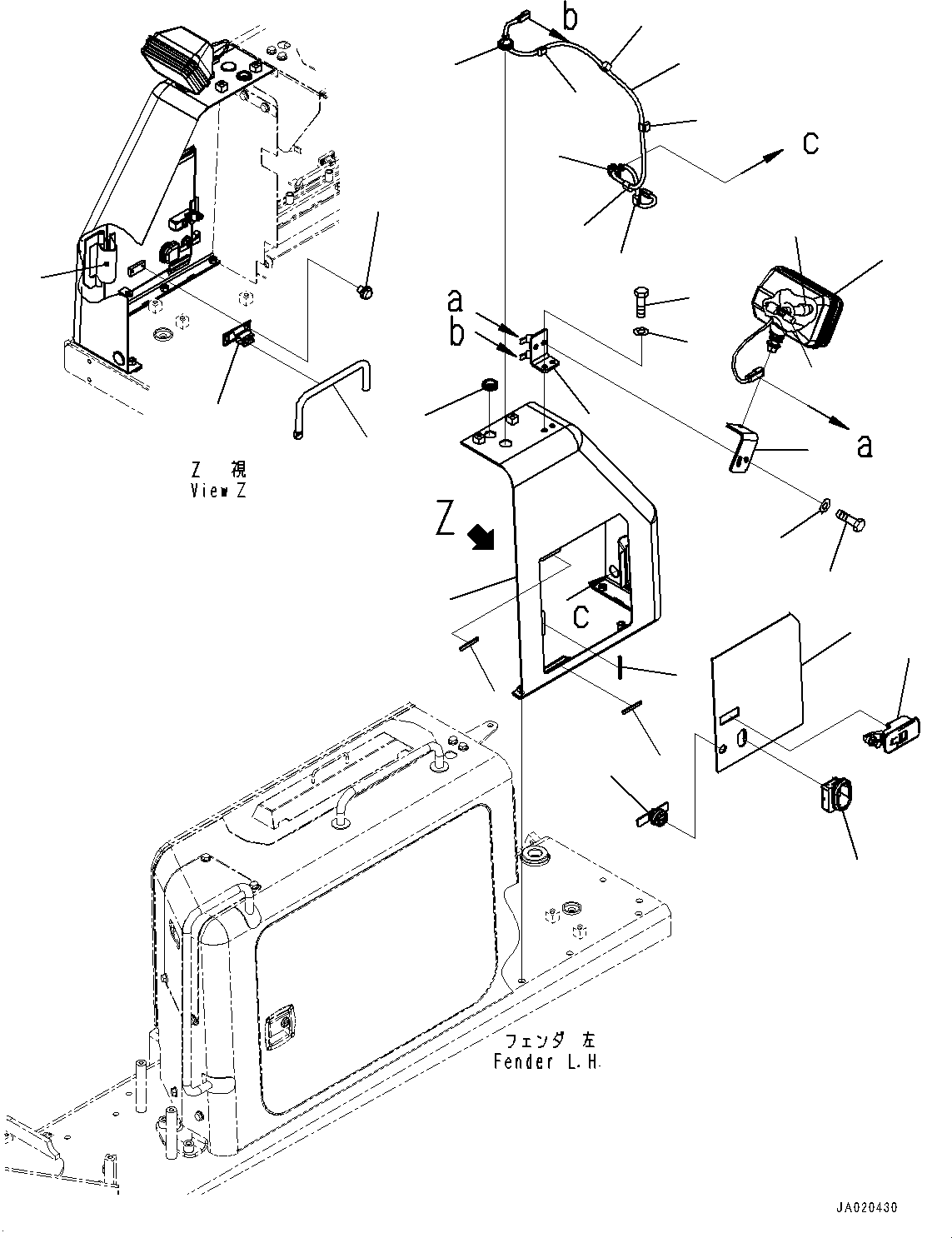 Жгут проводов 154-06-87681 KOMATSU