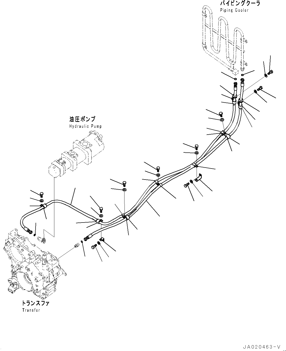 Шланг 419-14-B3010 KOMATSU