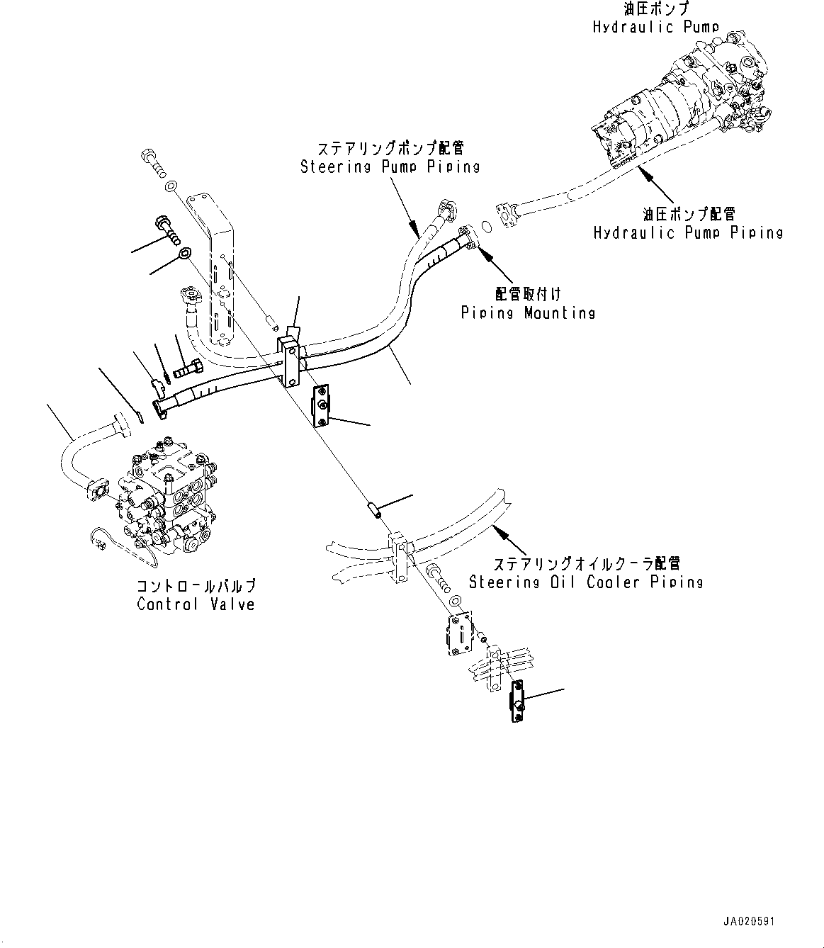 Кронштейн 423-S95-8640 KOMATSU