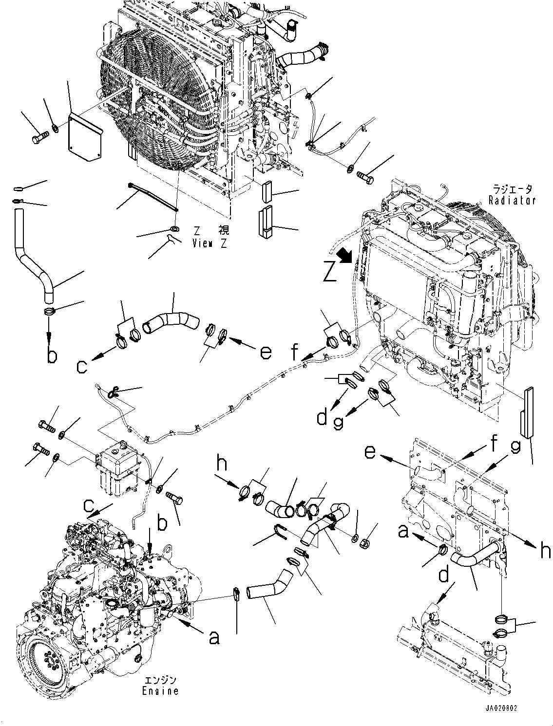 Шланг 423-03-62591 KOMATSU