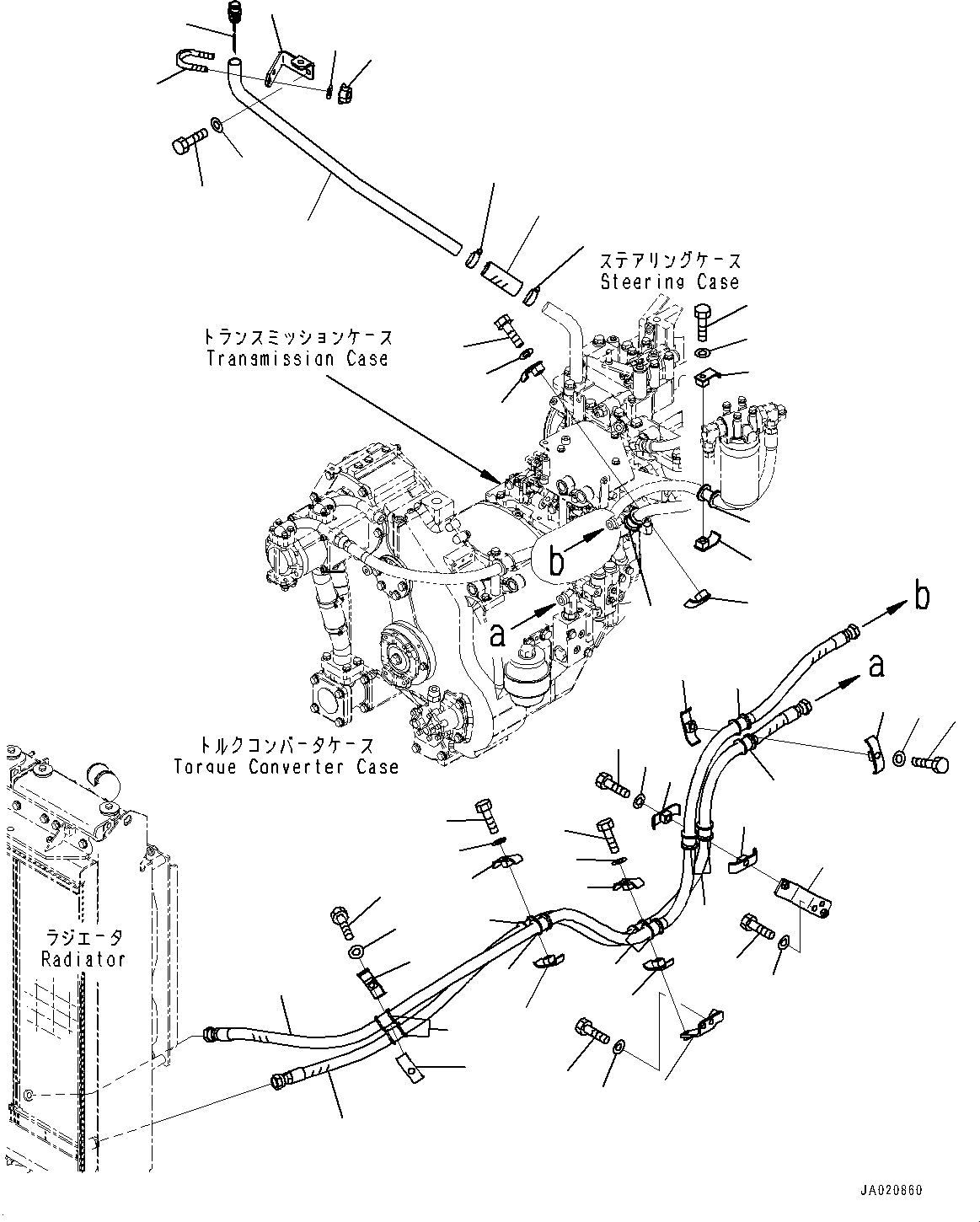 Шланг 14X-49-52121 KOMATSU