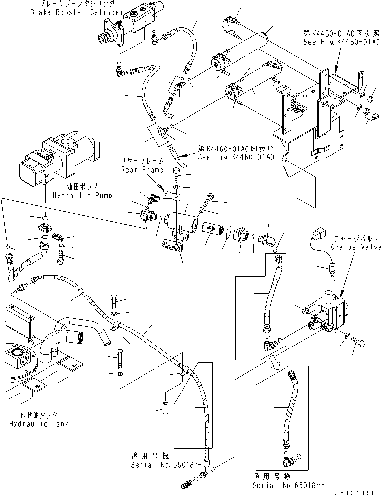 Шланг 418-43-37382 KOMATSU
