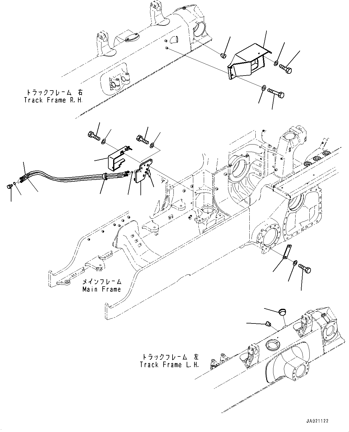 Шланг в сборе 14X-62-53592 KOMATSU