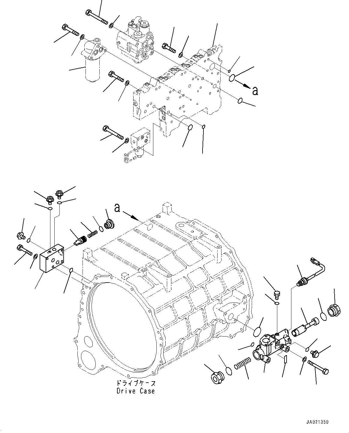 Клапан в сборе 426-13-56400 KOMATSU