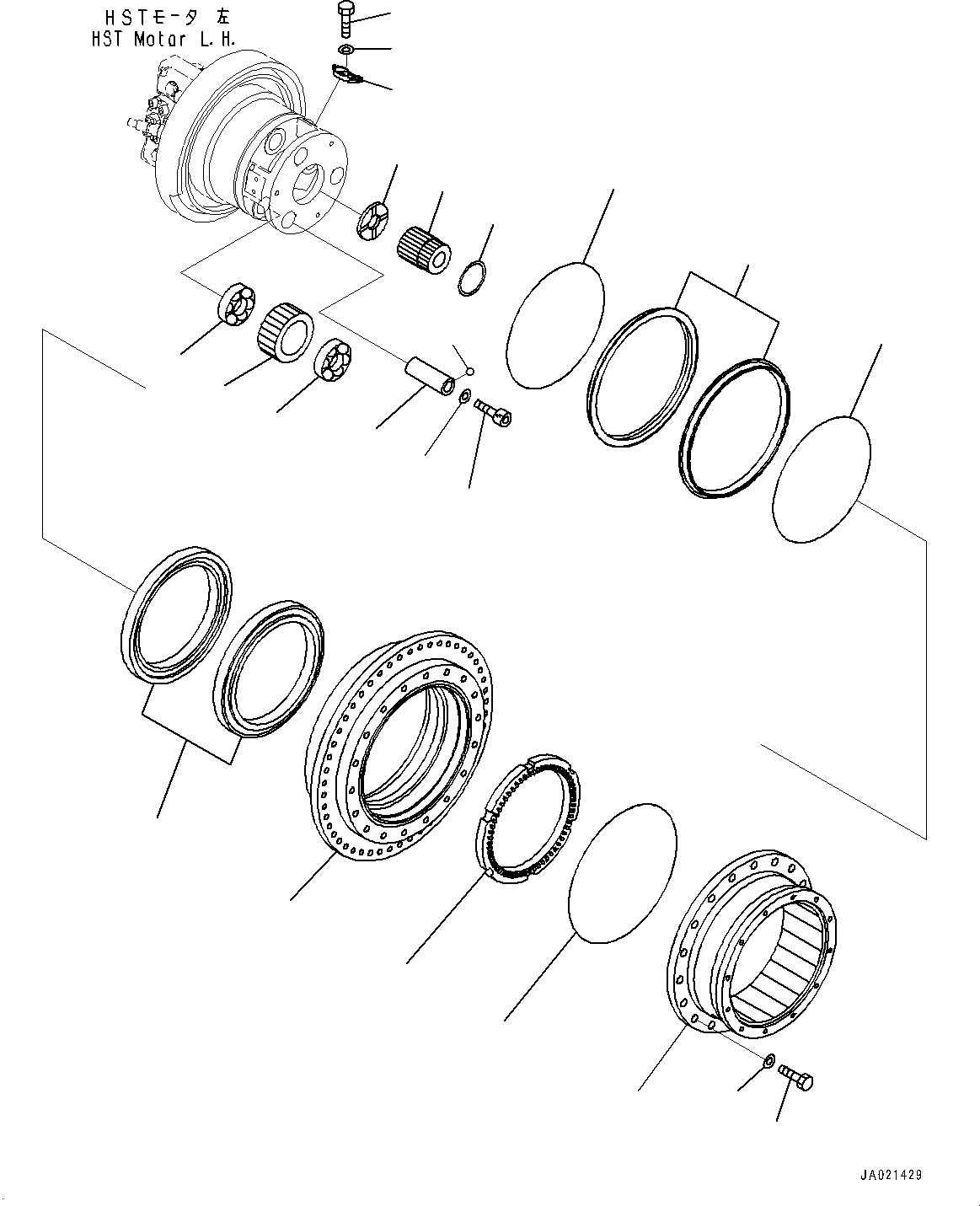 Уплотнительное кольцо круглого сечения 14X-27-51920 KOMATSU