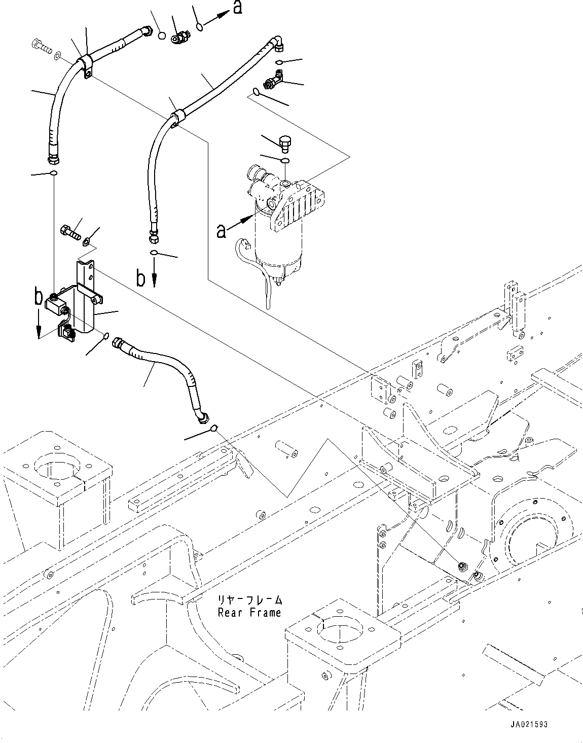 Шланг 423-Z13-4740 KOMATSU