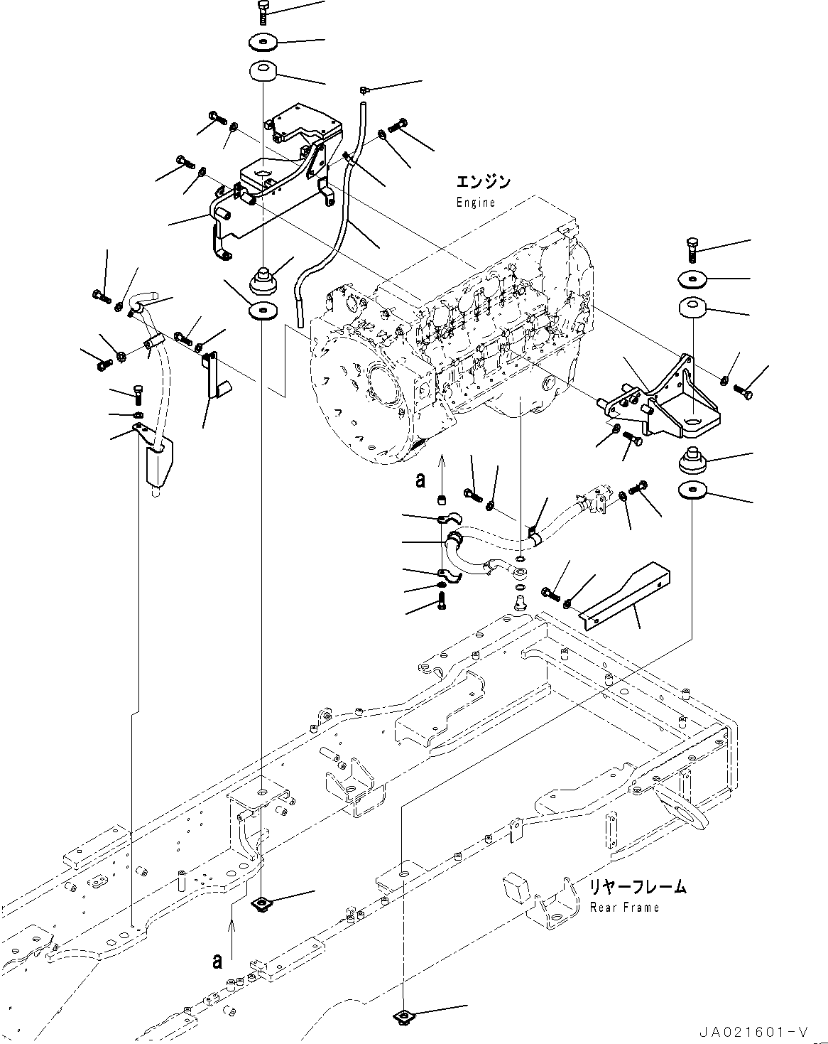 Пластина 23B-01-71412 KOMATSU