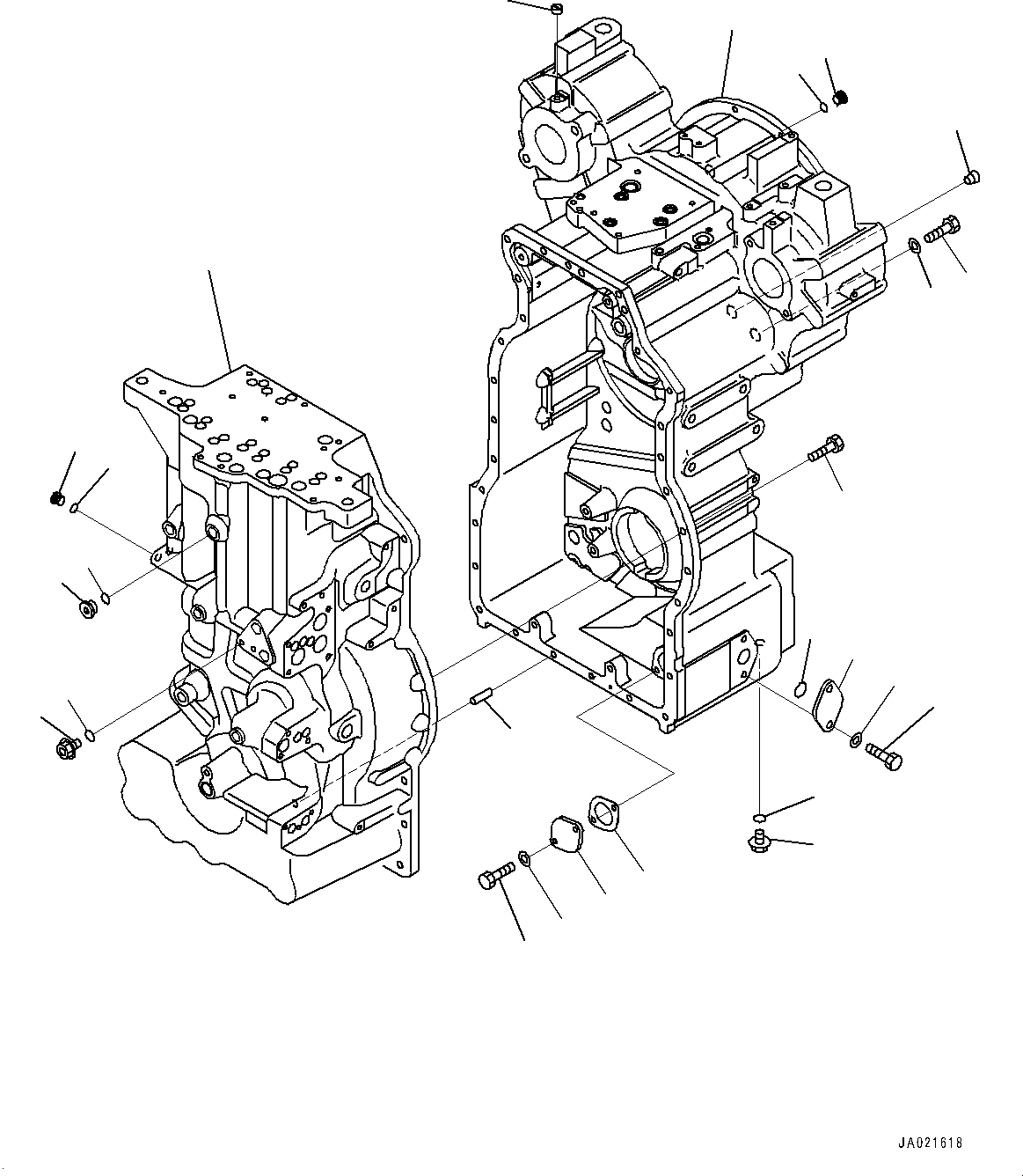 Корпус в сборе 23B-15-71111 KOMATSU