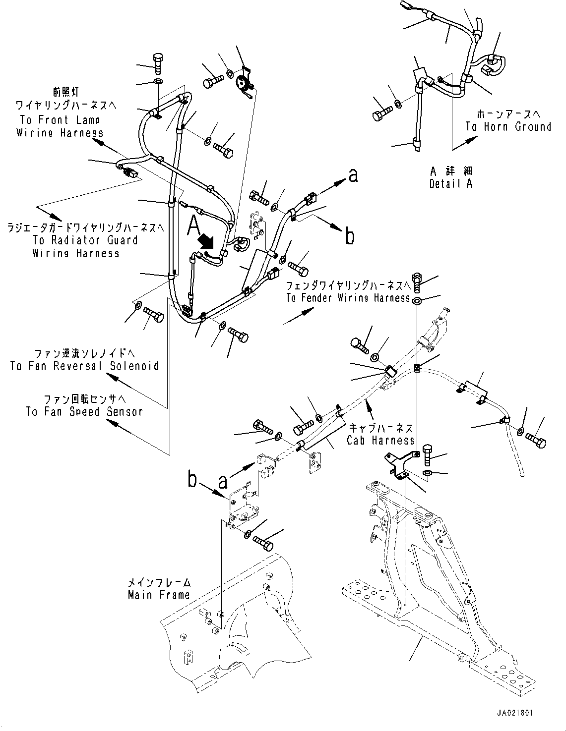 Жгут проводов 154-06-88111 KOMATSU