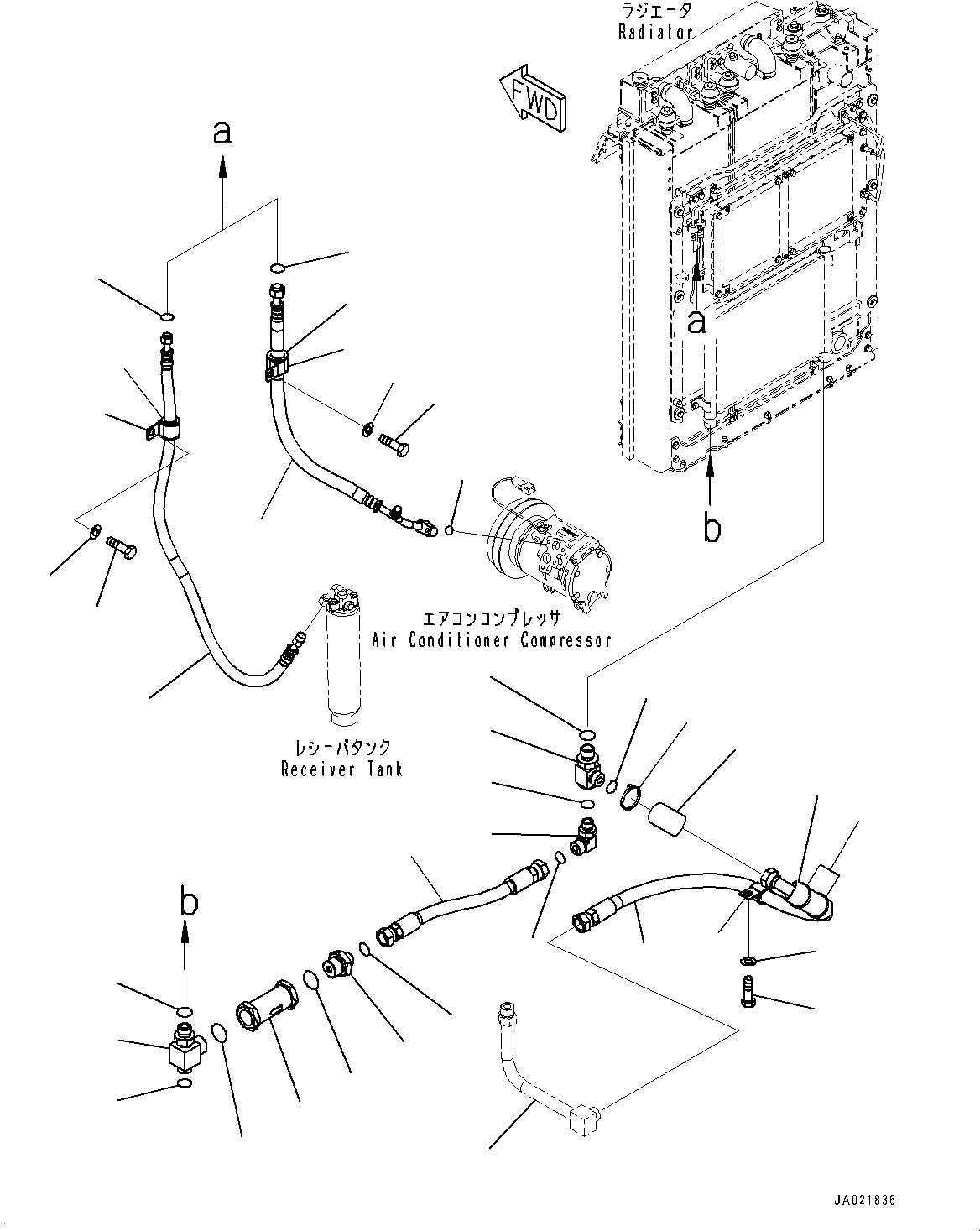 Шланг 154-911-8861 KOMATSU