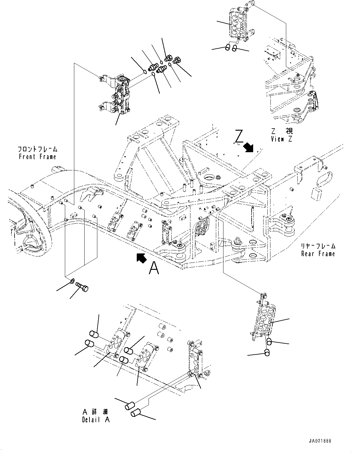 Cushion(Hydraulic Piping,Hose Clamp) (234-60-86640) KOMATSU