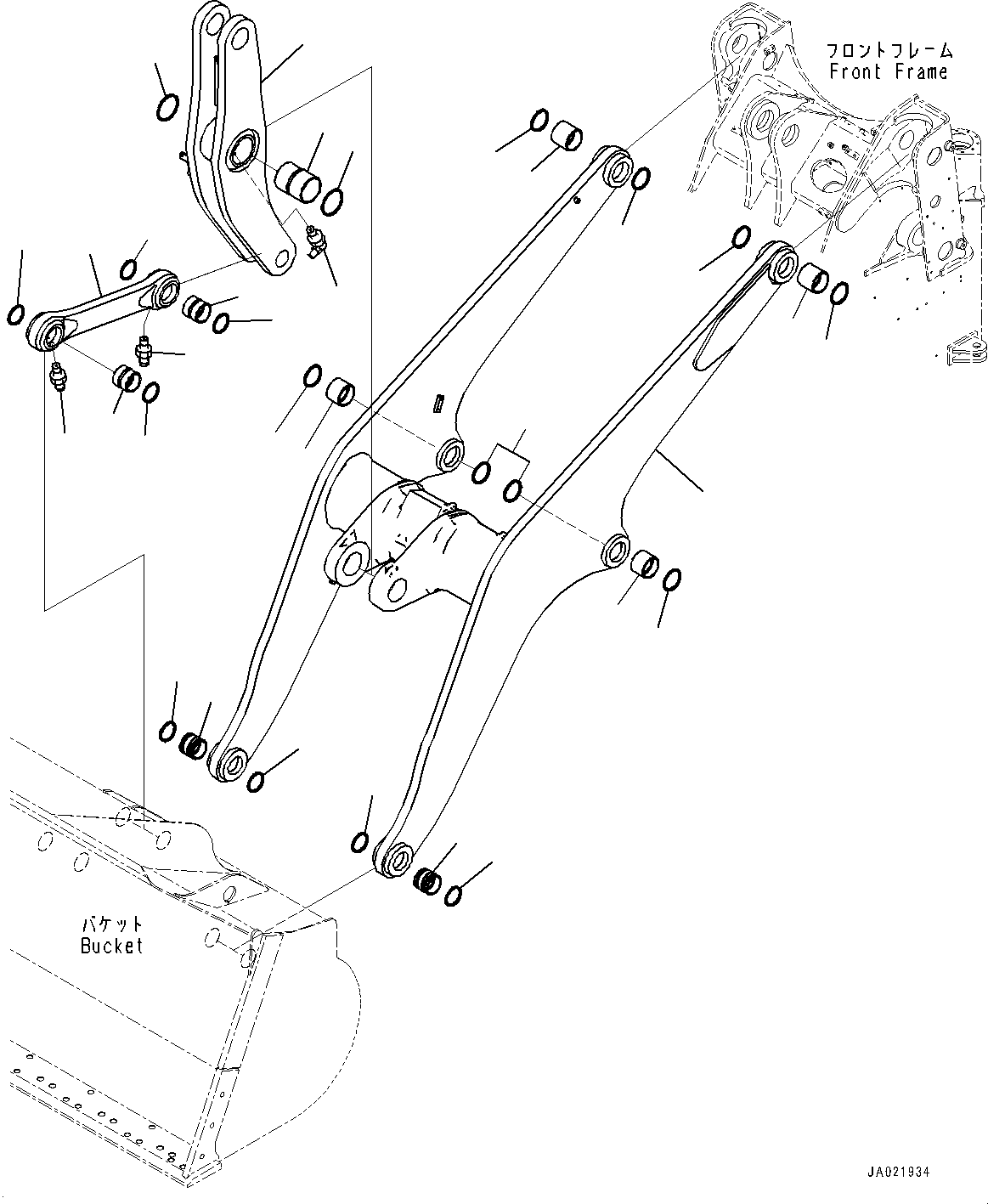 Boom Assembly 423-850-6200 KOMATSU