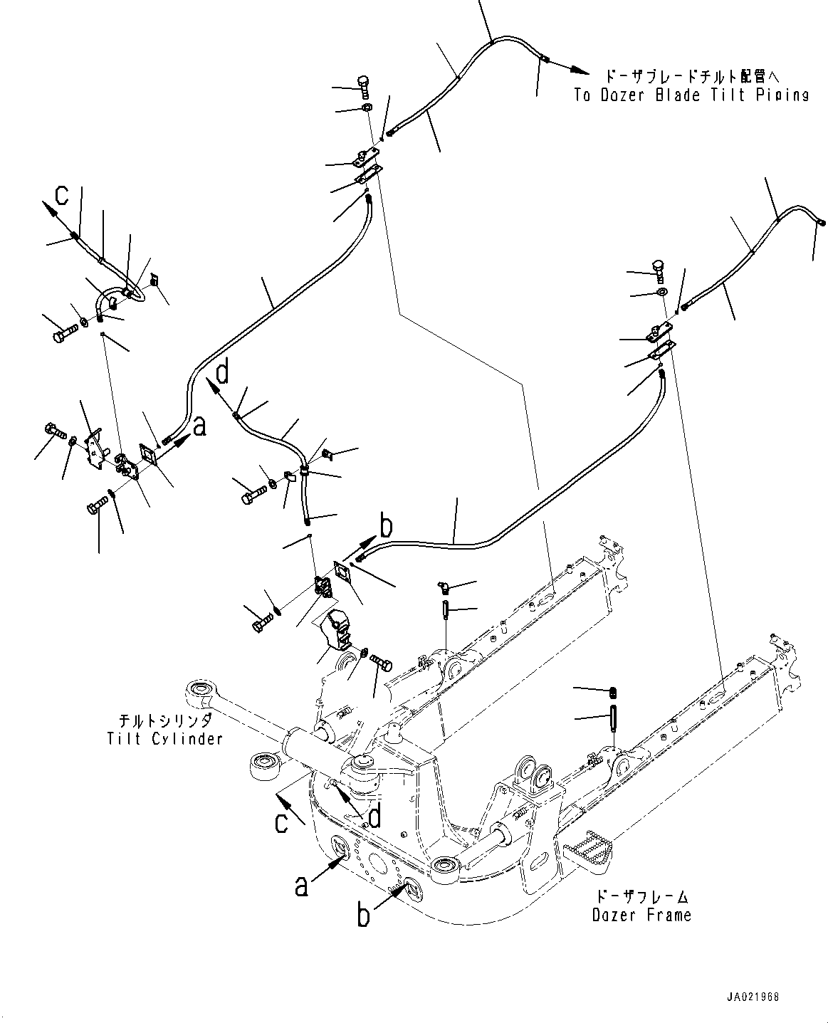 Ниппель 14X-62-72320 KOMATSU