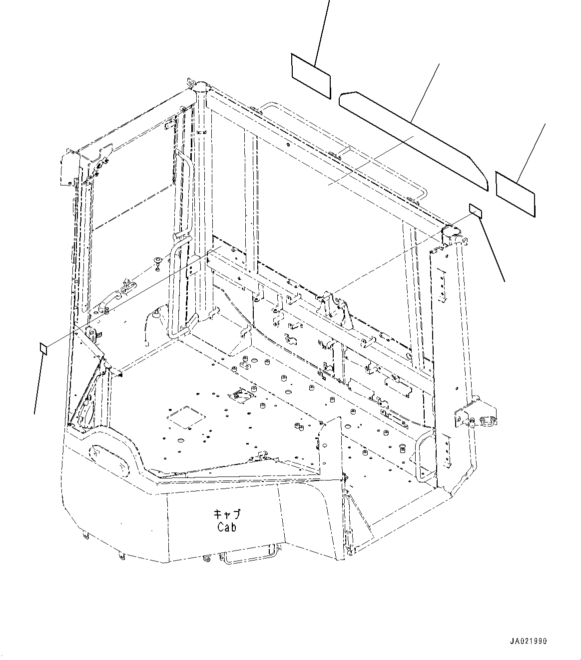Plate, Notice, Wiper 419-93-42910 KOMATSU