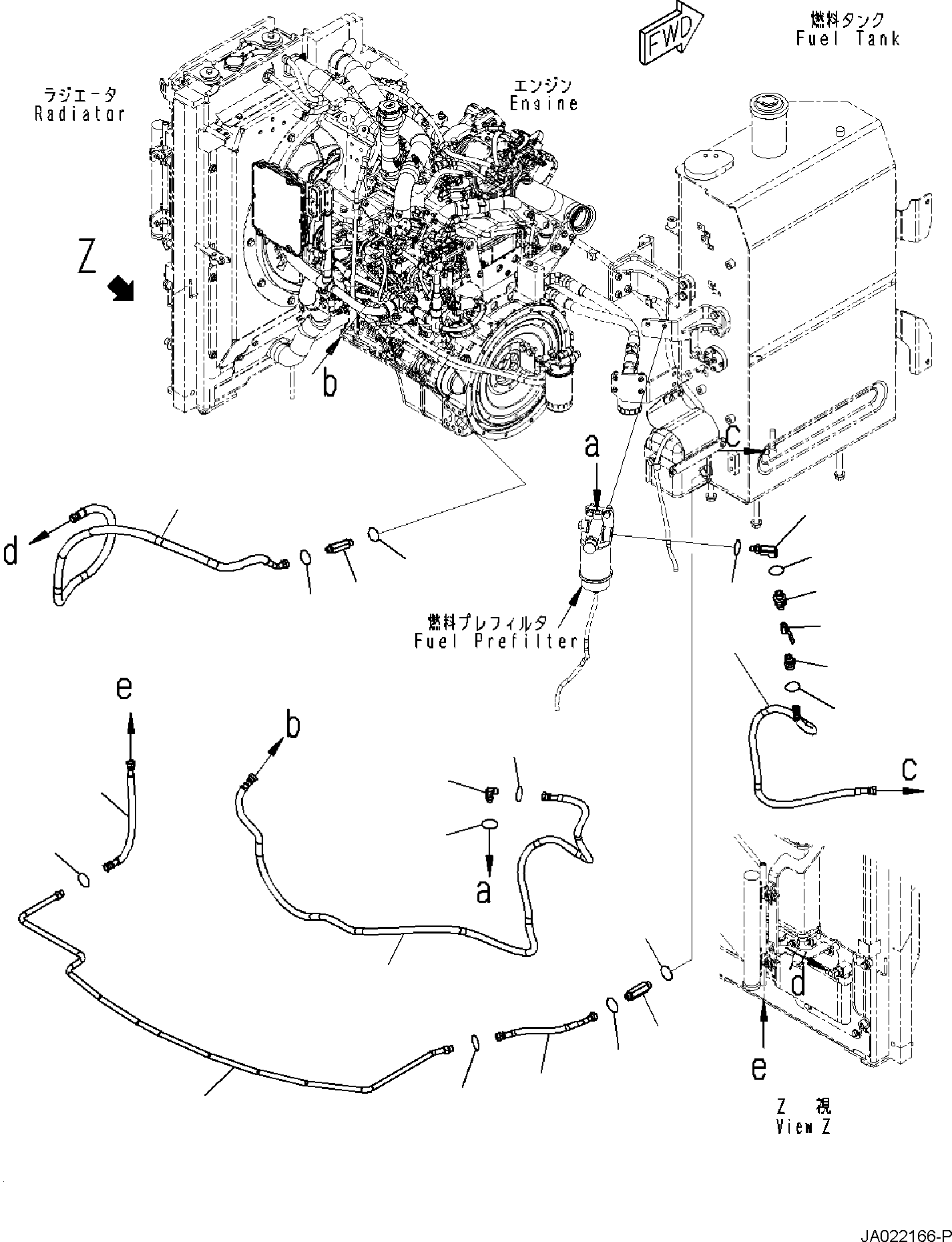 Соединительный штуцер 21W-62-R2420 KOMATSU