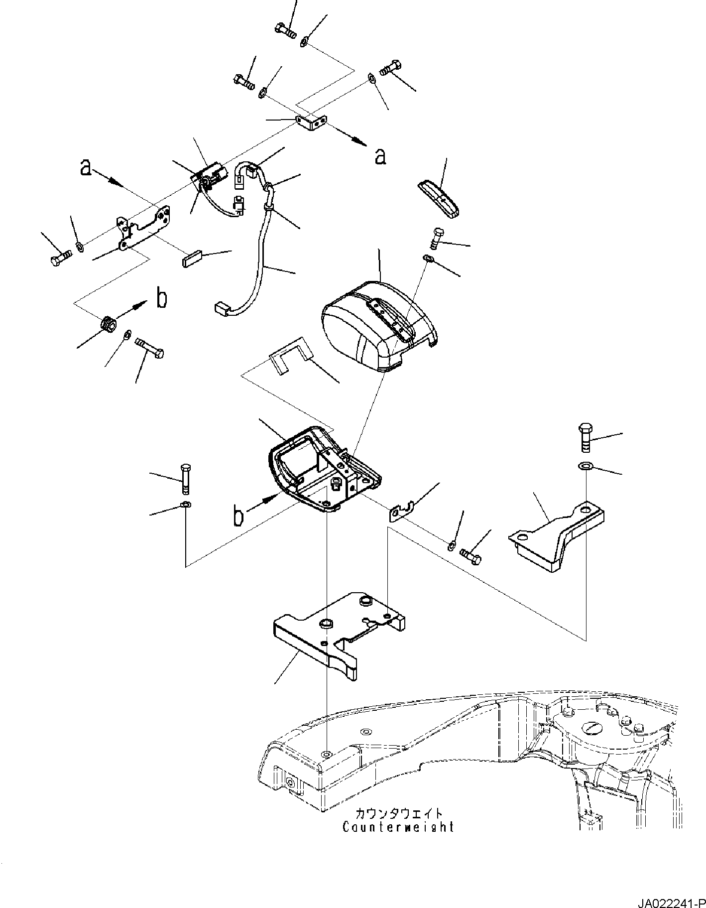 COVER, ASSEMBLY 22B-06-R2820 KOMATSU