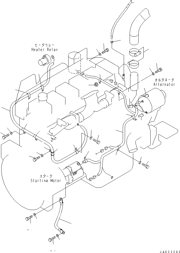 Жгут проводов 421-06-32280 KOMATSU