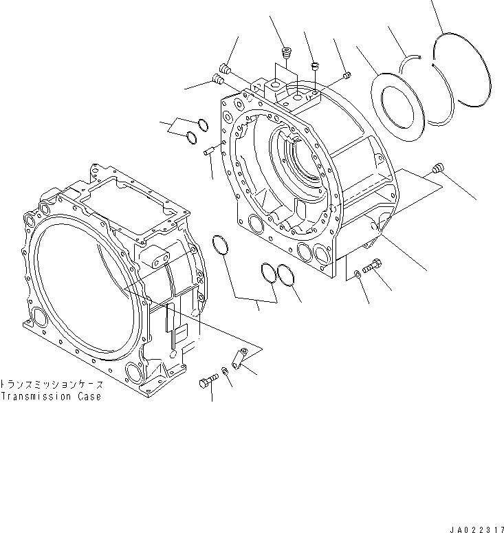Корпус в сборе 195-15-03050 KOMATSU