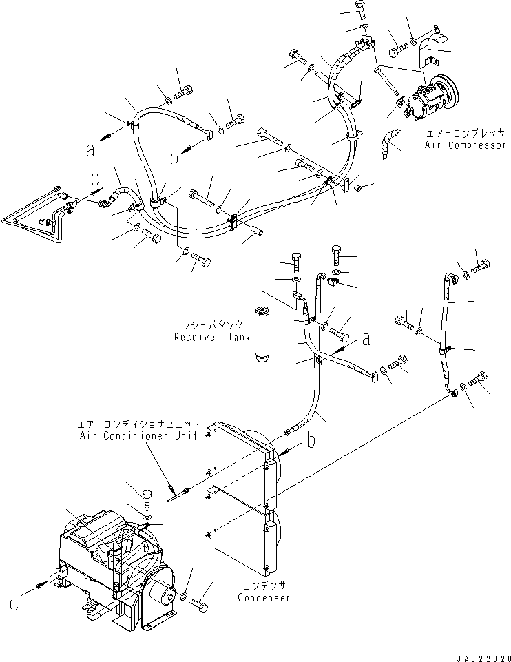 Шланг 424-S62-3111 KOMATSU