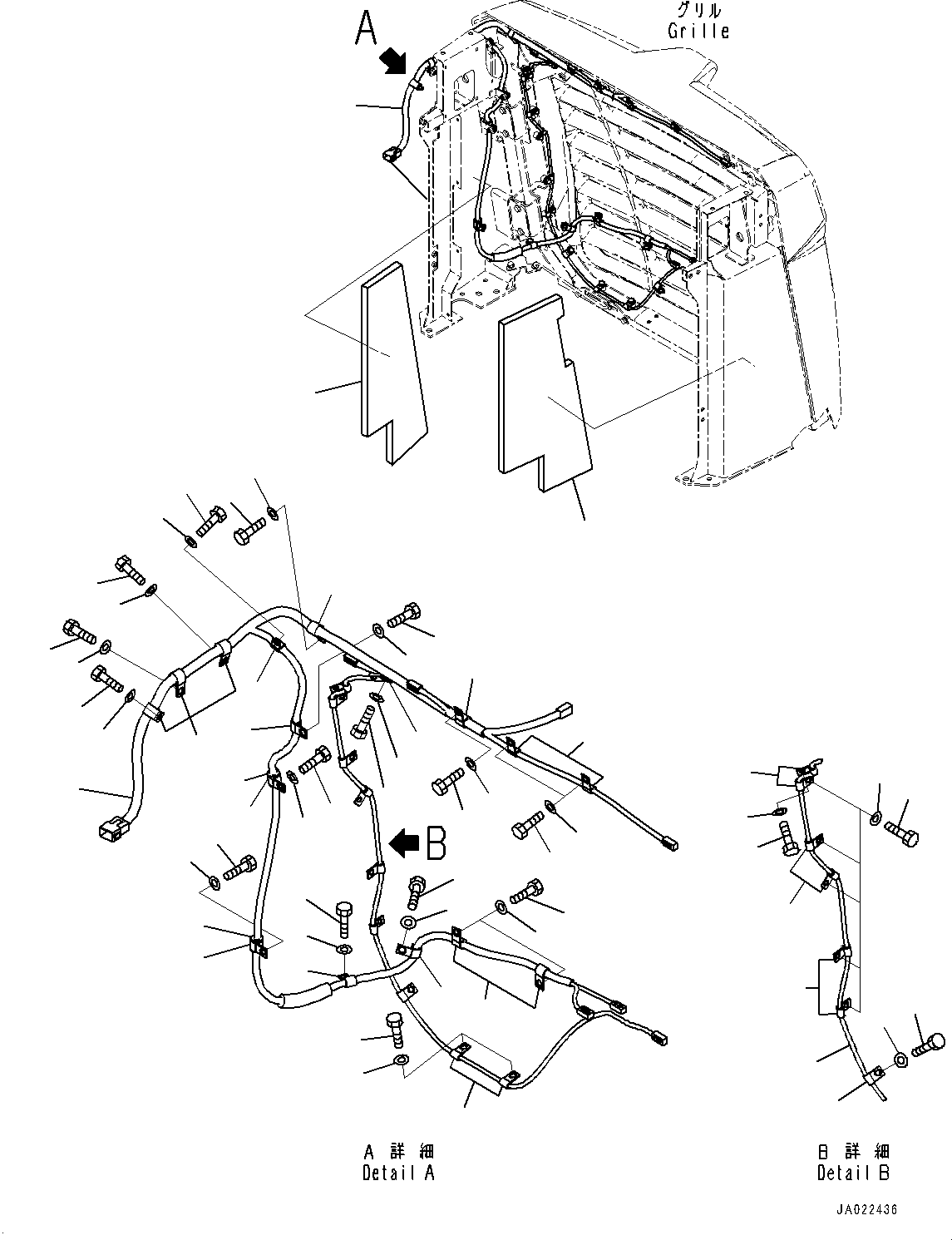 Жгут проводов 421-06-61521 KOMATSU