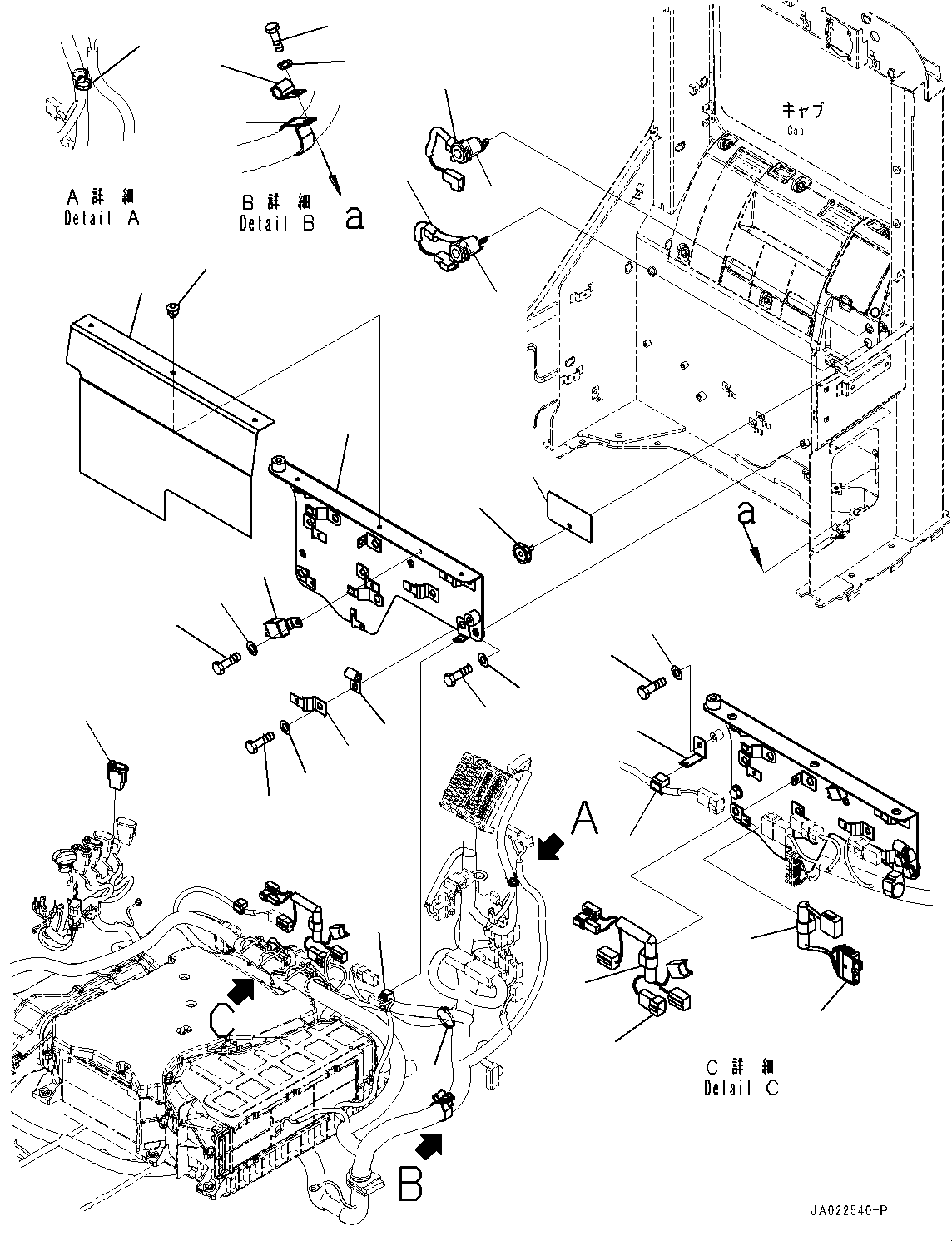 Жгут проводов 22B-06-41510 KOMATSU