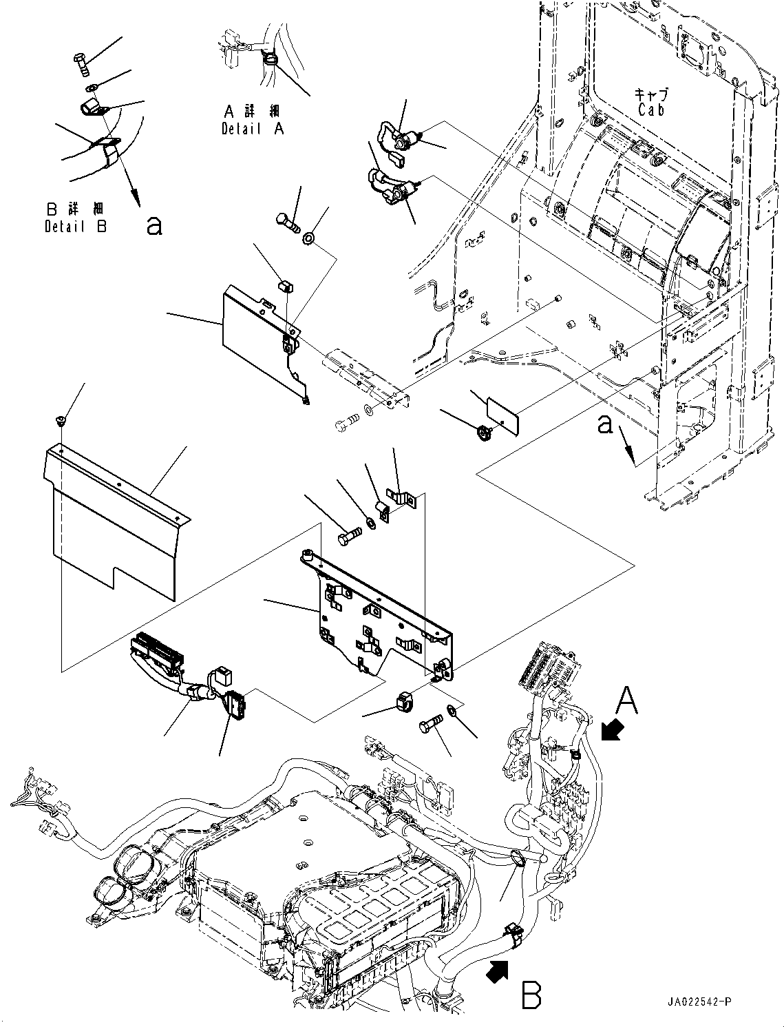 Жгут проводов 22B-06-41570 KOMATSU