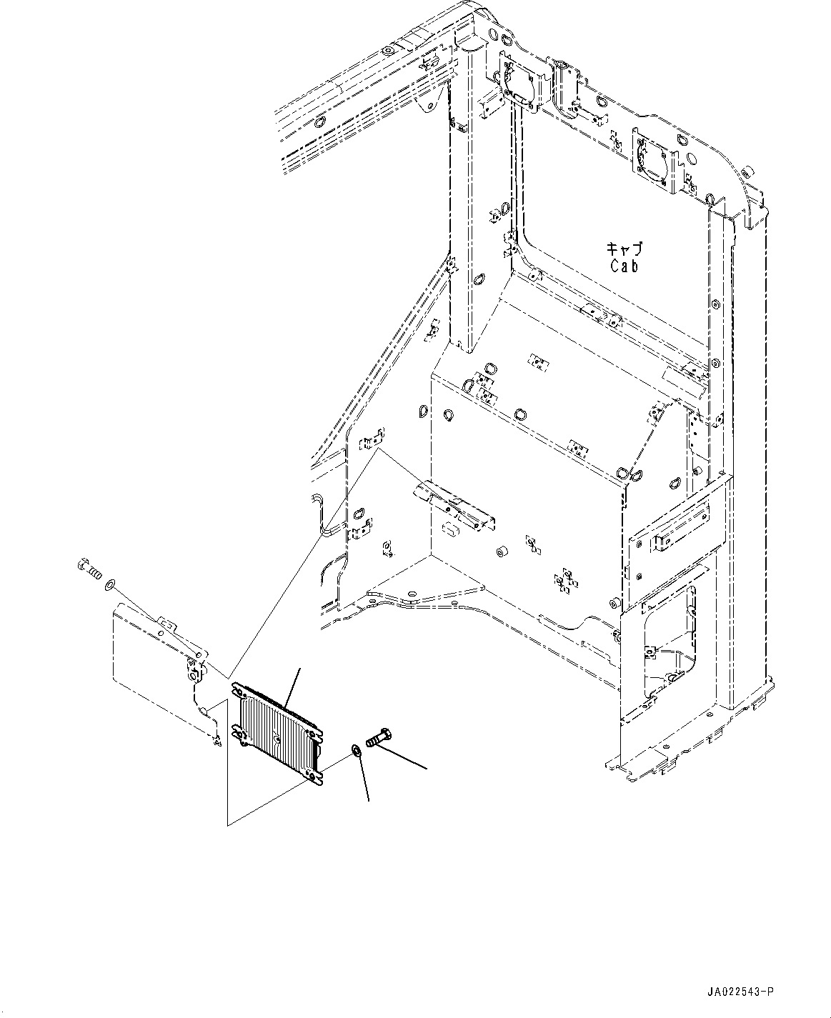 Controller, KomVision 7826-47-3002 KOMATSU