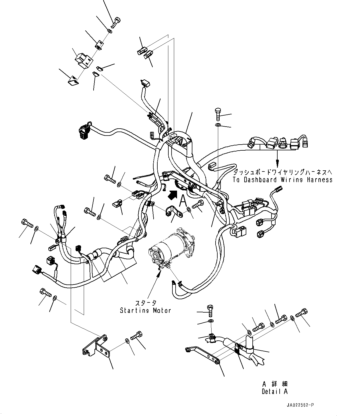 Жгут проводов 11Y-06-51134 KOMATSU