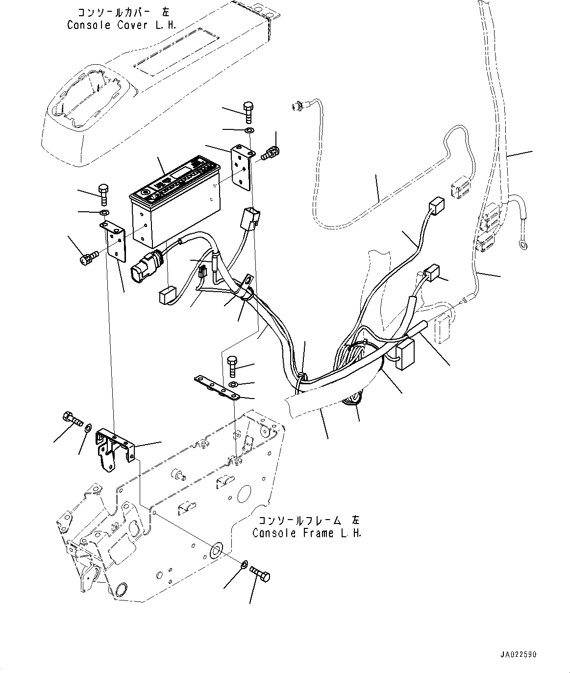Жгут проводов 22B-06-41340 KOMATSU