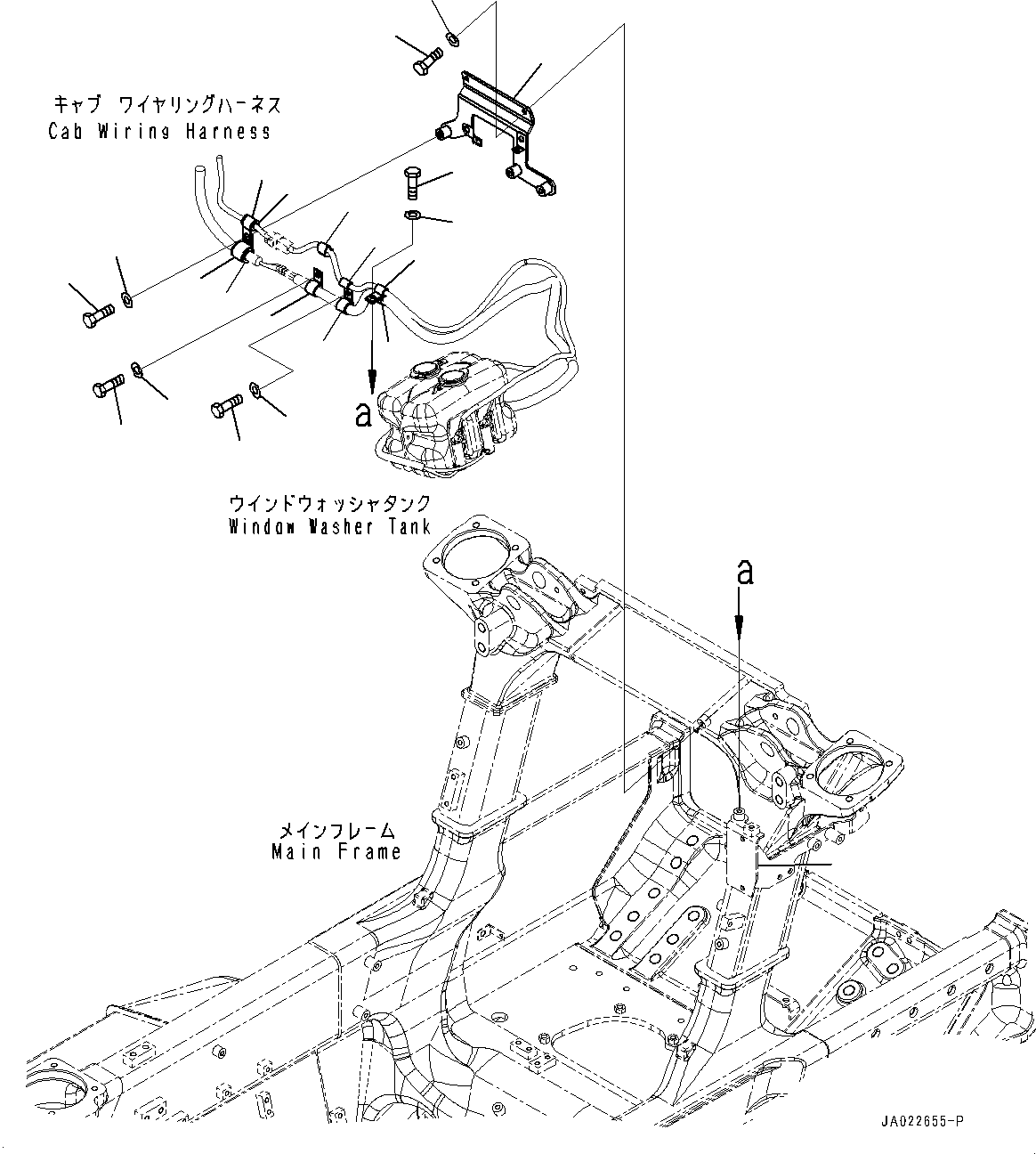 Кронштейн 11Y-911-5221 KOMATSU