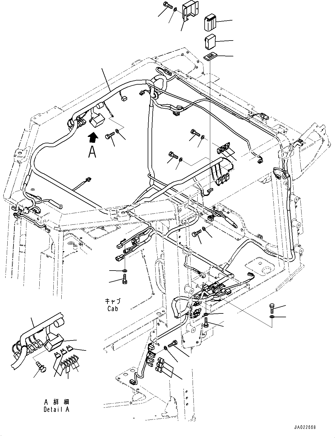 Жгут проводов 11Y-06-56121 KOMATSU