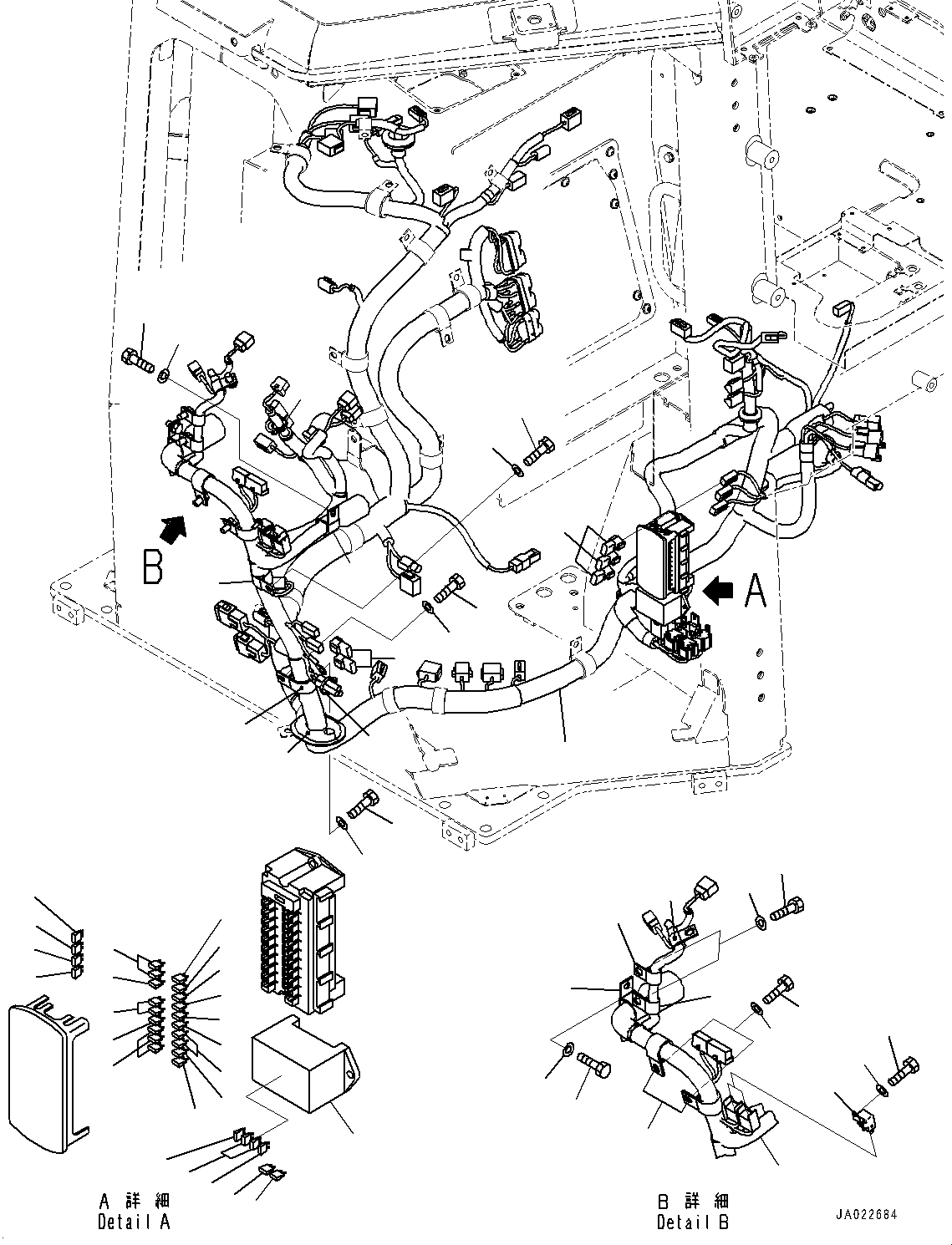 Жгут проводов 11Y-06-56111 KOMATSU